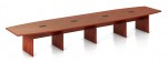  Boat Shaped Conference Table