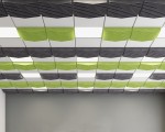3D Sound Absorbent Acoustic Ceiling Tiles