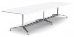 Boat Shaped Conference Table with Radius Corners