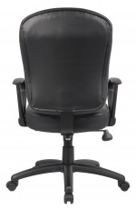 Leather Office Chair with Arms