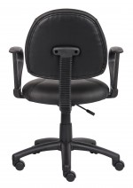 Leather Office Chair with Arms