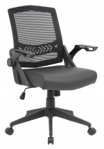Office Chair with Flip Up Arms