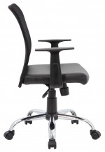 Mesh Back Office Chair with Arms