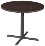 Round Table with Metal Base