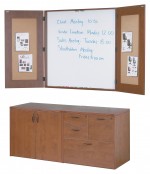 Conference Room Storage and Presentation Board Set