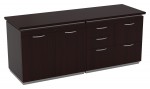 Combo Pedestal Storage Cabinet Credenza