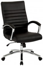 Mid Back Conference Room Chair with Arms