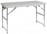 Height Adjustable Folding Table - 48