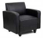 Modular Black Club Chair