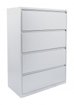 4 Drawer Lateral Filing Cabinet - 36 Wide