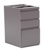 3 Drawer Metal Pedestal Without Top