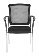 Mesh Back Guest Chair with Arms