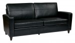 Leather Waiting Room Couch