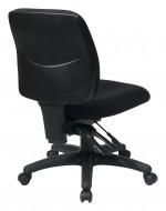 Mid Back Ergonomic Chair Without Arms