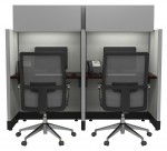 2 Person Call Center Cubicle