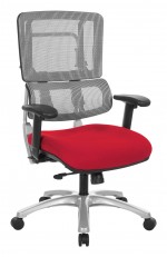 Office Chair with Adjustable Lumbar Support