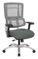 Office Chair with Adjustable Lumbar Support