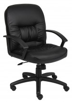 Leather Executive Mid Back Chair