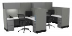 2 Person Cubicle with Power