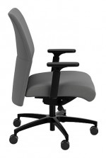 Mid Back Vinyl Office Chair