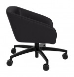 Guest Swivel Chair on Wheels