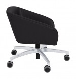 Guest Swivel Chair on Wheels