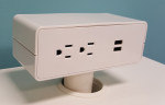 Grommet Mount Power Outlet with USB