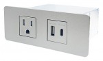 Small Recessed Power Outlet