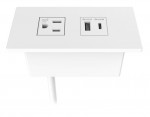 Small Low-Profile Power Outlet