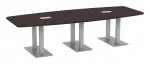 Modern Boat Shaped Conference Table