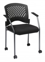 Stackable Rolling Visitors' Chair