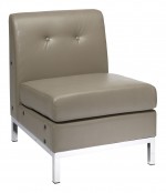 Club Style Armless Chair