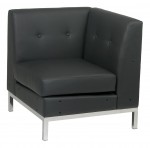 Corner Club Style Armless Chair