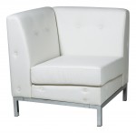 Corner Club Style Armless Chair