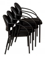 Stacking Chair with Arms