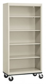 5 Shelf Mobile Bookcase