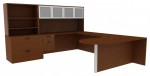U Shape Desk with Storage