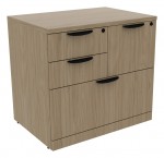 4 Drawer Combo Lateral Filing Cabinet