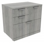 4 Drawer Combo Lateral Filing Cabinet