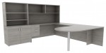 Desk and Bookcase Set