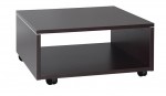 Square Coffee Table with Casters