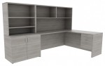 Bookcase Desk Combo