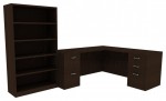 Desk with Bookcase