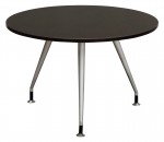 Small Round Table with Metal Legs