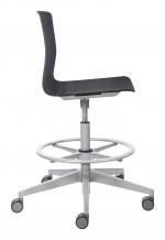 Adjustable Stool with Back