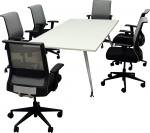 Luna Rectangular Confernece Room Meeting Table