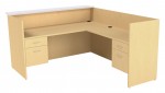 L Shaped Reception Desk