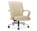 Executive Mid-Back Leather Office Chair