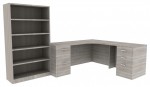 Desk with Bookcase