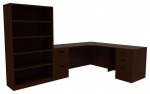 Desk with Bookcase